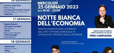 La Marchesa alla “Notte bianca dell’economia”