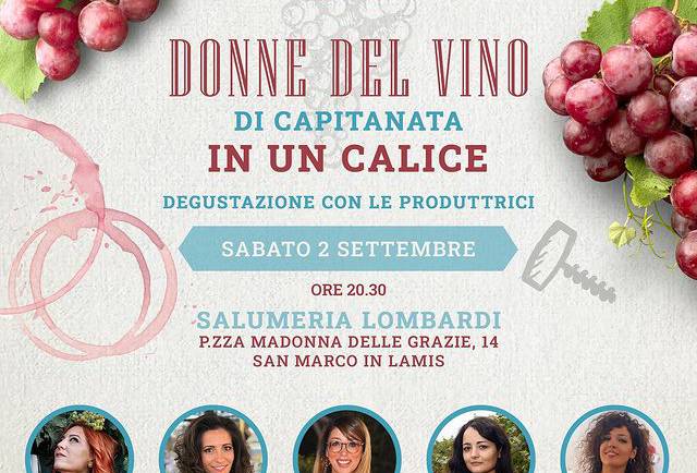 Donne del vino di Capitanata in un calice