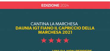 Il Capriccio della Marchesa tra i “Vini da non perdere”