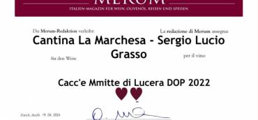 Cantina La Marchesa sulla guida Merum